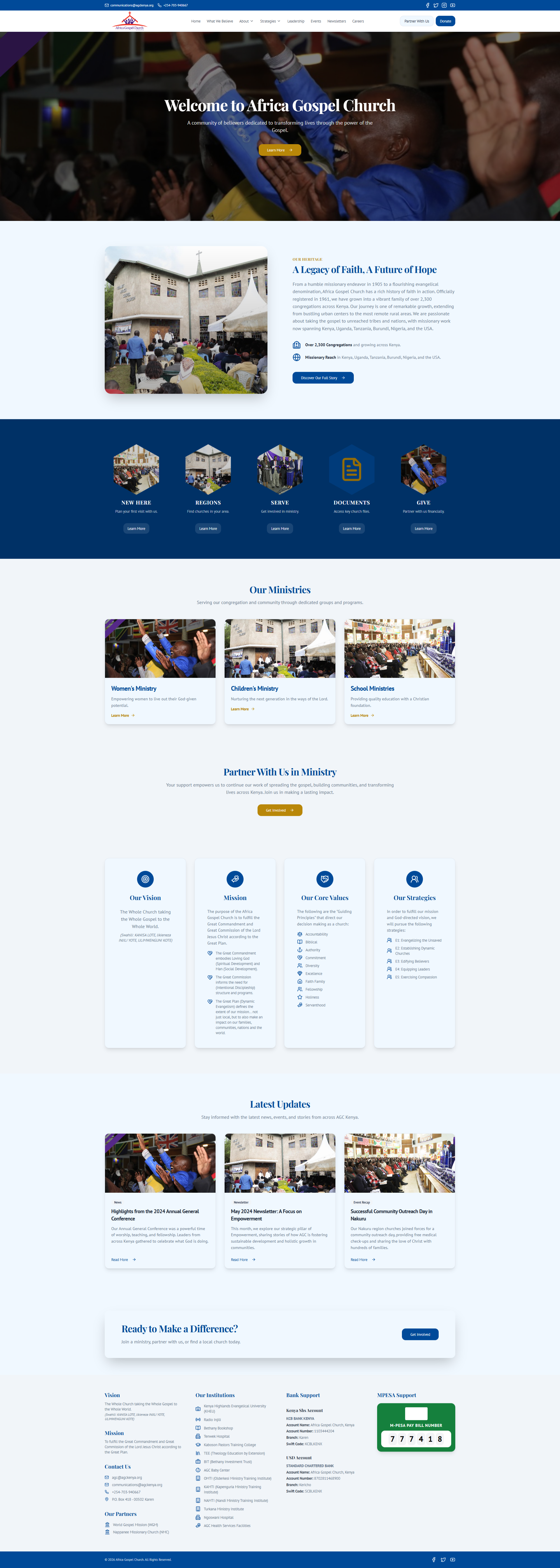 Africa Gospel Church Kenya